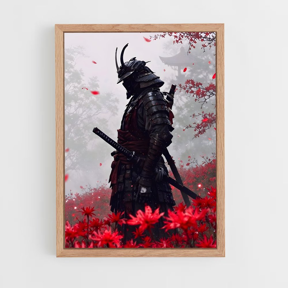 Poster Le Dernier Samouraï – affiche Ghost of tsushima (vue 4)
